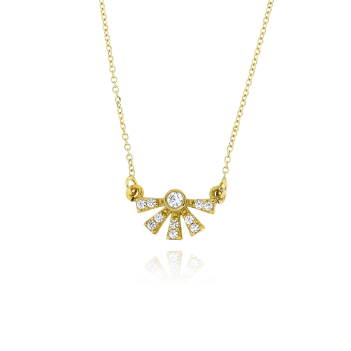 Gold Plated Necklace Sterling Silver 925